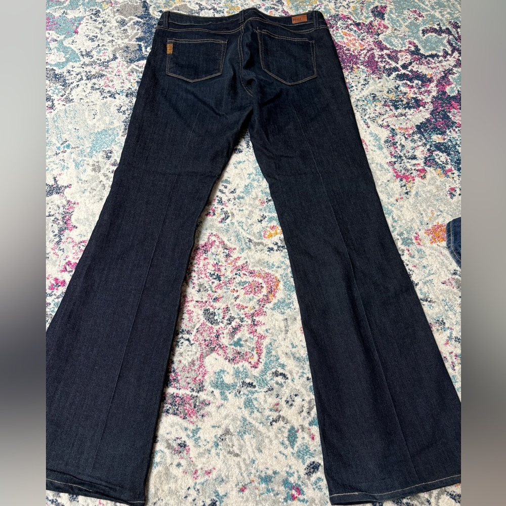 Paige Skyline Bootcut Jean in Michelle Wash